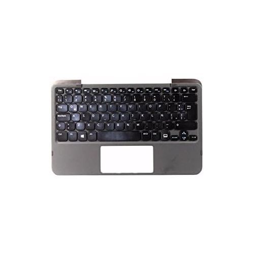 델 Dell XPS 10 V136602AK1 Black 82 Keys QWERTY Spanish Keyboard For Docking Station TF27G DTH56 0TF27G CN-0TF27G