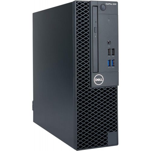 델 Dell Optiplex 3050 SFF Desktop - 7th Gen Intel Core i5-7500 Quad-Core Processor up to 3.8 GHz, 32GB DDR4 Memory, 256GB SSD + 2TB SATA Hard Drive, Intel HD Graphics 630, DVD Burner,