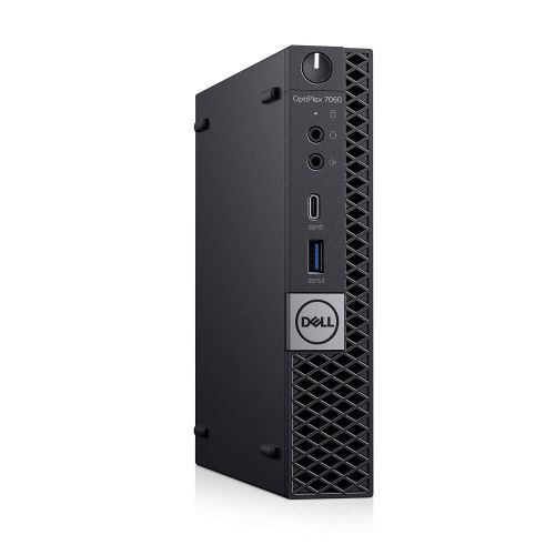 델 Dell OP7060MFFXP72Y OptiPlex 7060 Micro PC with Intel Core i5-8500T 2.1 GHz Hexa-core, 8GB RAM, 500GB HDD, Windows 10 Pro 64-bit