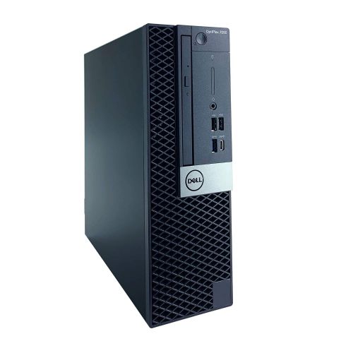 델 Dell Optiplex 7060 SFF Desktop - 8th Gen Intel Core i7-8700 6-Core Processor up to 4.60 GHz, 24GB DDR4 Memory, 128GB SSD + 3TB SATA Hard Drive, Intel UHD Graphics 630, DVD Burner,