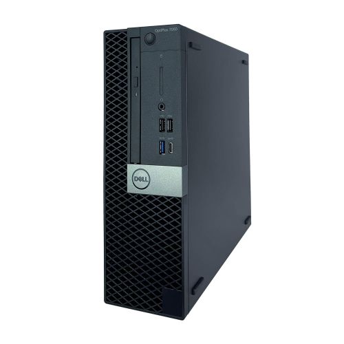 델 Dell Optiplex 7060 SFF Desktop - 8th Gen Intel Core i7-8700 6-Core Processor up to 4.60 GHz, 24GB DDR4 Memory, 128GB SSD + 3TB SATA Hard Drive, Intel UHD Graphics 630, DVD Burner,