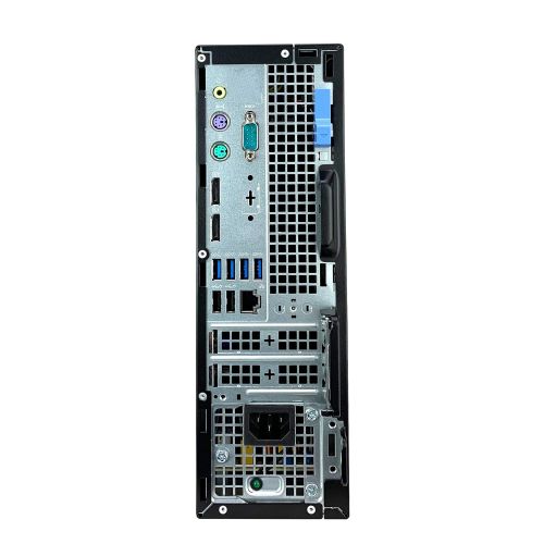 델 Dell Optiplex 7060 SFF Desktop - 8th Gen Intel Core i7-8700 6-Core Processor up to 4.60 GHz, 24GB DDR4 Memory, 128GB SSD + 3TB SATA Hard Drive, Intel UHD Graphics 630, DVD Burner,