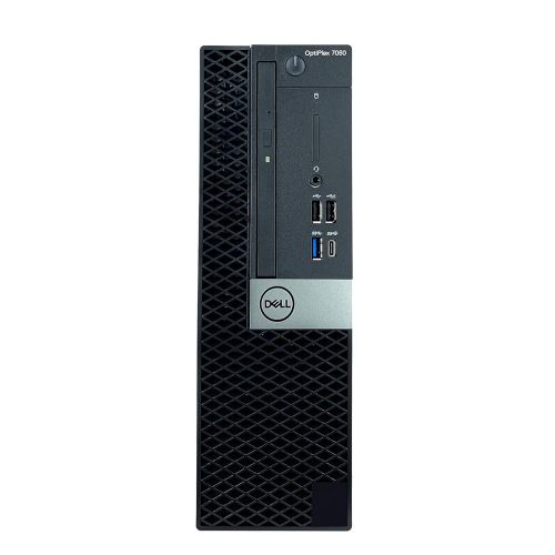 델 Dell Optiplex 7060 SFF Desktop - 8th Gen Intel Core i7-8700 6-Core Processor up to 4.60 GHz, 24GB DDR4 Memory, 128GB SSD + 3TB SATA Hard Drive, Intel UHD Graphics 630, DVD Burner,