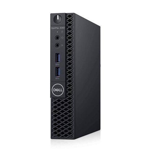 델 Dell OP3060MFFFJ2NG OptiPlex 3060 FJ2NG Micro PC with Intel Core i5-8500T 2.1 GHz Hexa-core, 4GB DDR4 SDRAM, 128GB SSD