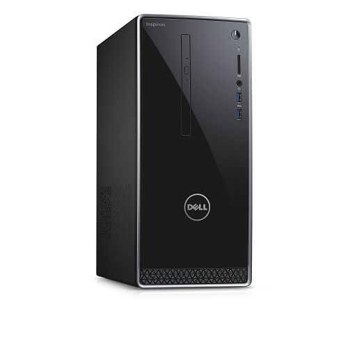 델 2018 Dell Inspiron 3668 Premium High Performance Desktop - Intel Dual-Core i3-7100 3.9GHz, 8GB DDR4, 128GB SSD+1TB HDD, DVDRW, Bluetooth, HDMI, 802.11bgn, 5-in-1 Media Card Reader,