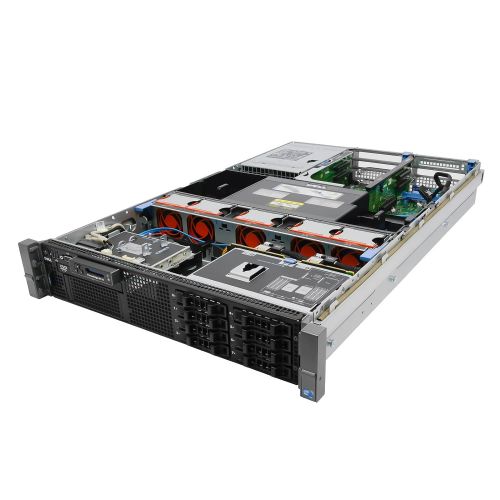 델 Dell Robust DELL PowerEdge R710 Server 8-Core 64GB 8x 300GB 10K SAS