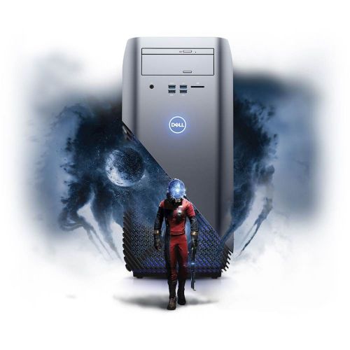 델 Dell Inspiron 5675 Gaming Desktop - AMD Ryzen 7 1700X up to 3.8 GHz Processor, 32GB DDR4 Memory, 2TB SSD + 2TB SATA Hard Drive, AMD Radeon RX 580 8GB Graphics, DVD Burner, Windows