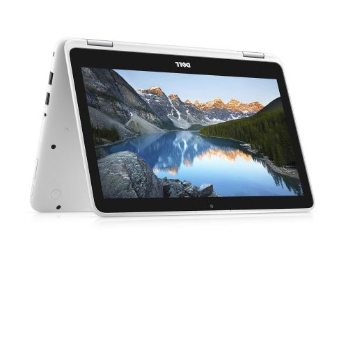 델 2018 Dell Inspiron 2-in-1 11.6-Inch Touchscreen High Performance Laptop PC, AMD A6-9220e Dual-Core Processor 4GB DDR4 RAM 32GB SSD Bluetooth WiFi Webcam MaxxAudio Windows 10-White