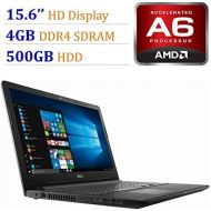 2018 Newest Premium Dell Inspiron 15.6-inch HD Display Laptop PC, 7th Gen AMD A6-9220 2.5GHz Processor, 4GB DDR4, 500GB HDD, WiFi, HDMI, Webcam, MaxxAudio, Bluetooth, DVD-RW, Windo