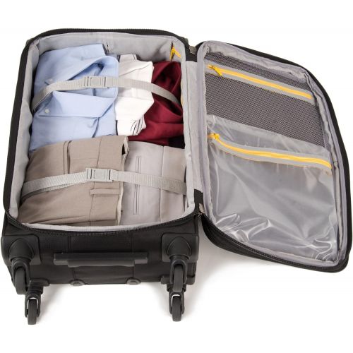  DELSEY Paris 4-Wheel Carry-on, Black, One Size