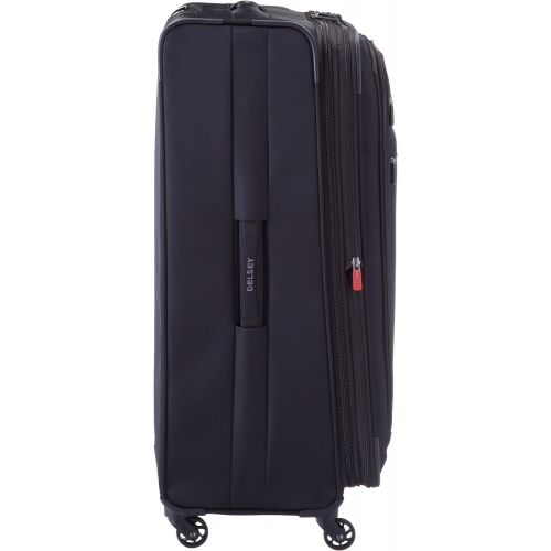  DELSEY Paris 4-Wheel Carry-on, Black, One Size