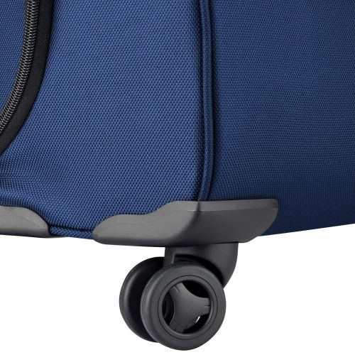  DELSEY Paris 4 Wheel Spinner Mobile Laptop Briefcase, Blue One Size