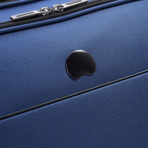  DELSEY Paris 4 Wheel Spinner Mobile Laptop Briefcase, Blue One Size