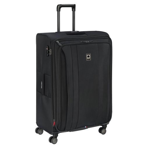  DELSEY Paris Titanium Soft Expandable 29 Inch Spinner, Black