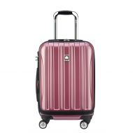 DELSEY Paris Luggage Helium Aero International Carry On Expandable Spinner Trolley-19, Peony Pink