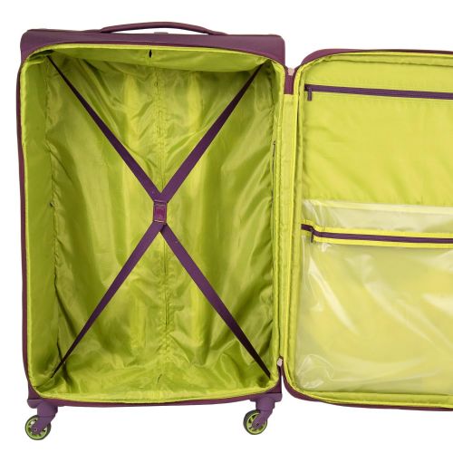  DELSEY Paris Delsey Air Adventure 29 Expandable Spinner Luggage, Purple