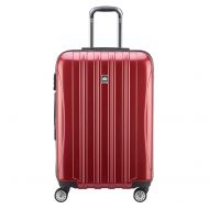 DELSEY Paris Luggage Helium Aero 25 Expandable Spinner Trolley, Brick Red