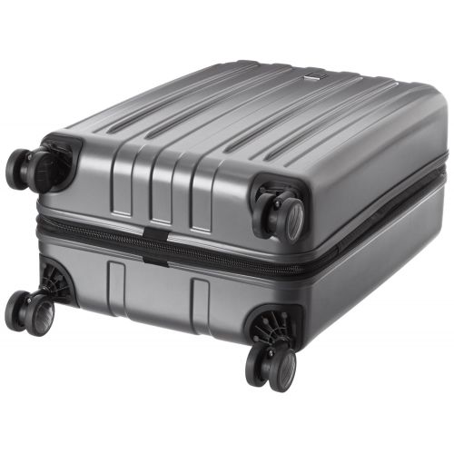  DELSEY Paris Luggage Helium Titanium 25 Spinner Trolley, Black