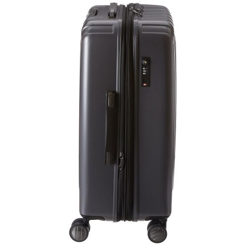  DELSEY Paris Luggage Helium Titanium 25 Spinner Trolley Hard Case Suitcase, Graphite One Size