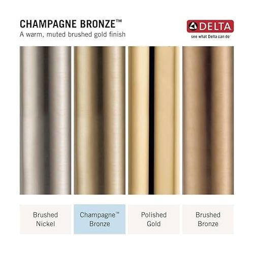  DELTA FAUCET 1930LF-H-CZ Contemporary Beverage Faucet, Champagne Bronze