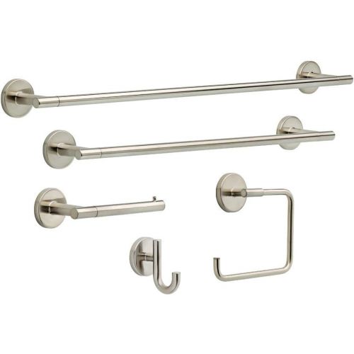  Delta Faucet 75918-SS, 18 Towel Bar, Brilliance Stainless Steel