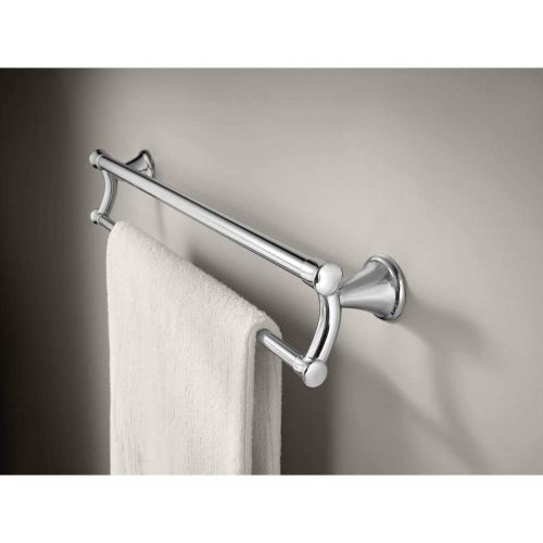  Delta Faucet 41419 Transitional 24 Inch Towel Bar / Assist Bar, Polished Chrome