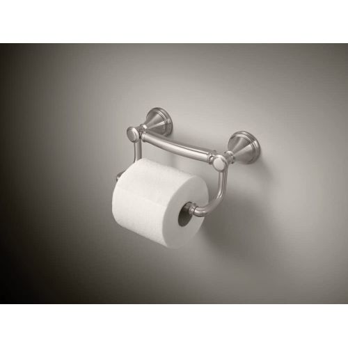  Delta Faucet 41350-SS Traditional Tissue Holder/Assist Bar, Stainless