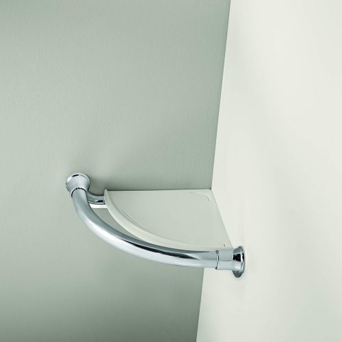  Delta Faucet 41316 Transitional Corner Shelf / Assist Bar, Polished Chrome