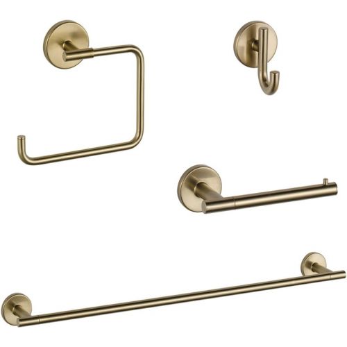  Delta KA-TRI-4-CZ Trinsic 4-Piece Accessory Kit, Champagne Bronze