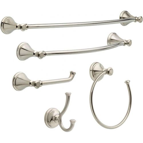  Delta Faucet 79718-SS, 18 Towel Bar, Brilliance Stainless