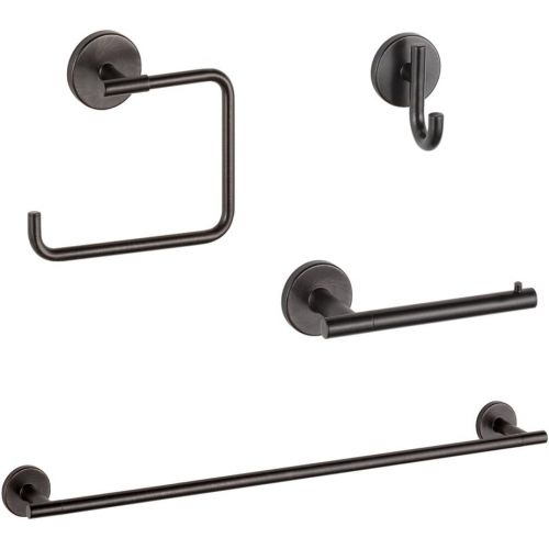  DELTA FAUCET Delta KA-TRI-4-RB Trinsic 4-Piece Accessory Kit, Venetian Bronze