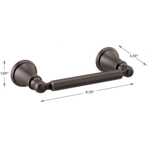  Delta Faucet 73250-RB Woodhurst Toilet Paper Holder, Venetian Bronze