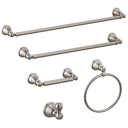  Delta Faucet 73250-SS Woodhurst Toilet Paper Holder, Brilliance Stainless Steel