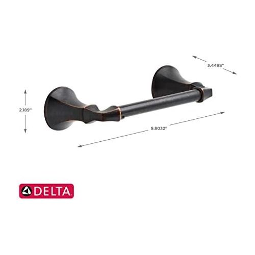  DELTA FAUCET Delta 76450-RB Ashlyn Toilet Tissue Holder, Venetian Bronze