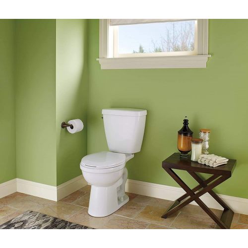  Delta Faucet 79450-RB Linden Pivoting, SpotShield Venetian Bronze Toilet Paper Holder, 3.25 x 11.10 x 4.50 inches