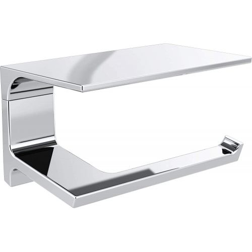  Delta Faucet 79956 Pivotal Toilet Paper Holder, Polished Chrome