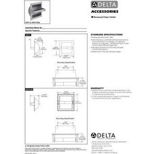  Delta-Faucet 45072-SN, Satin Nickel