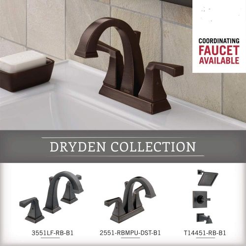  DELTA FAUCET 75150-RB Dryden Pivoting Toilet Paper Holder, Venetian Bronze