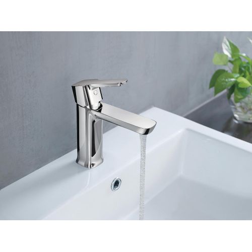  Delta Faucet 581LF-GPM-PP Modern Single Handle Project-Pack Lavatory Faucet, Chrome