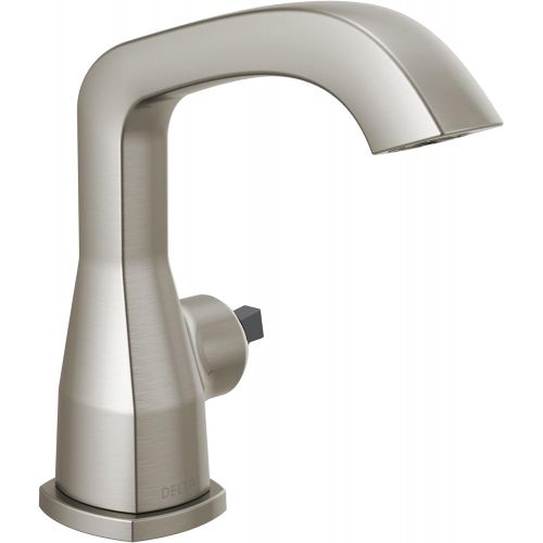  Delta Faucet 576-SSLPU-LHP-DST Stryke Faucet Pop-Up, Less Handle Stainless Single Hole