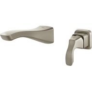 Delta Faucet T552LF-SSWL Tesla Single Handle Wall Mount Bathroom Faucet, Stainless