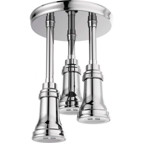  Delta Faucet 57190-25-L H2Okinetic Pendant Raincan LED Light Shower Head, Chrome