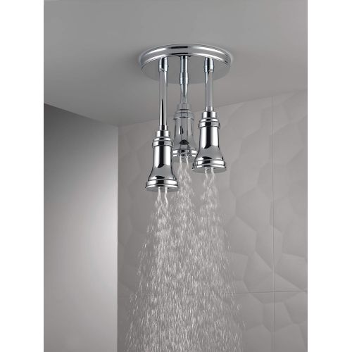  Delta Faucet 57190-25-L H2Okinetic Pendant Raincan LED Light Shower Head, Chrome