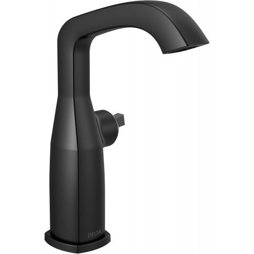  Delta Faucet 676-BLLHP-DST Stryke Mid-Height Faucet Less Handle Matte Black Single Hole