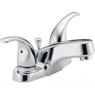 DELTA FAUCET Peerless P299628LF-M Choice Two Handle Bathroom Faucet, Chrome