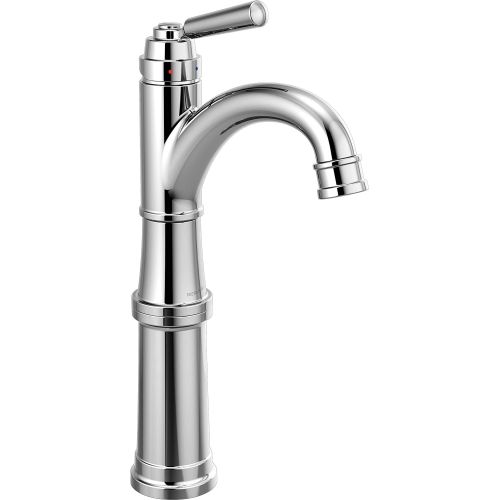  Delta Faucet P1723LF Westchester Vessel Bathroom Faucet Single Handle, Chrome