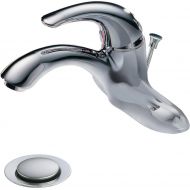 Delta Faucet 22C351 22T, Single Handle Centerset Bathroom Faucet, Chrome