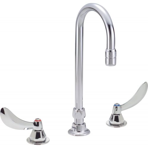  Delta Faucet 23C644 23T Less Pop-Up Two Handle Widespread Bathroom Faucet with Gooseneck Spout, Chrome