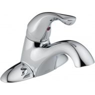 DELTA FAUCET Delta 500-DST Classic Single Handle Centerset Bathroom Faucet - Less Pop-Up, Chrome