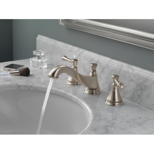  Delta Faucet 3595LF-SSMPU-LHP Bathroom Faucet, 17.25 x 3.30 x 11.63 inches, Stainless